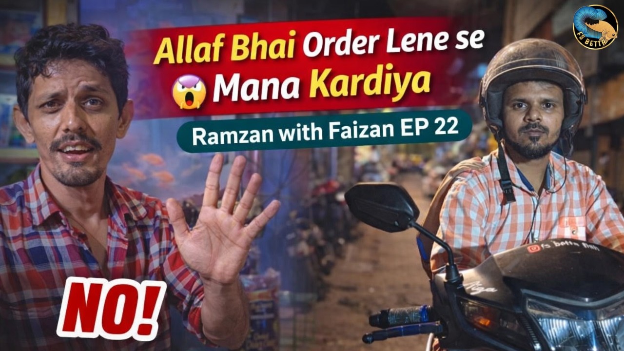 Allaf Bhai ne Order Lene se Mana Kardiya | Ramzan with Faizan EP 22