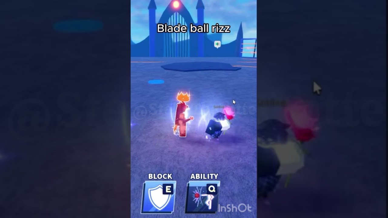 Blade ball Rizz#shorts