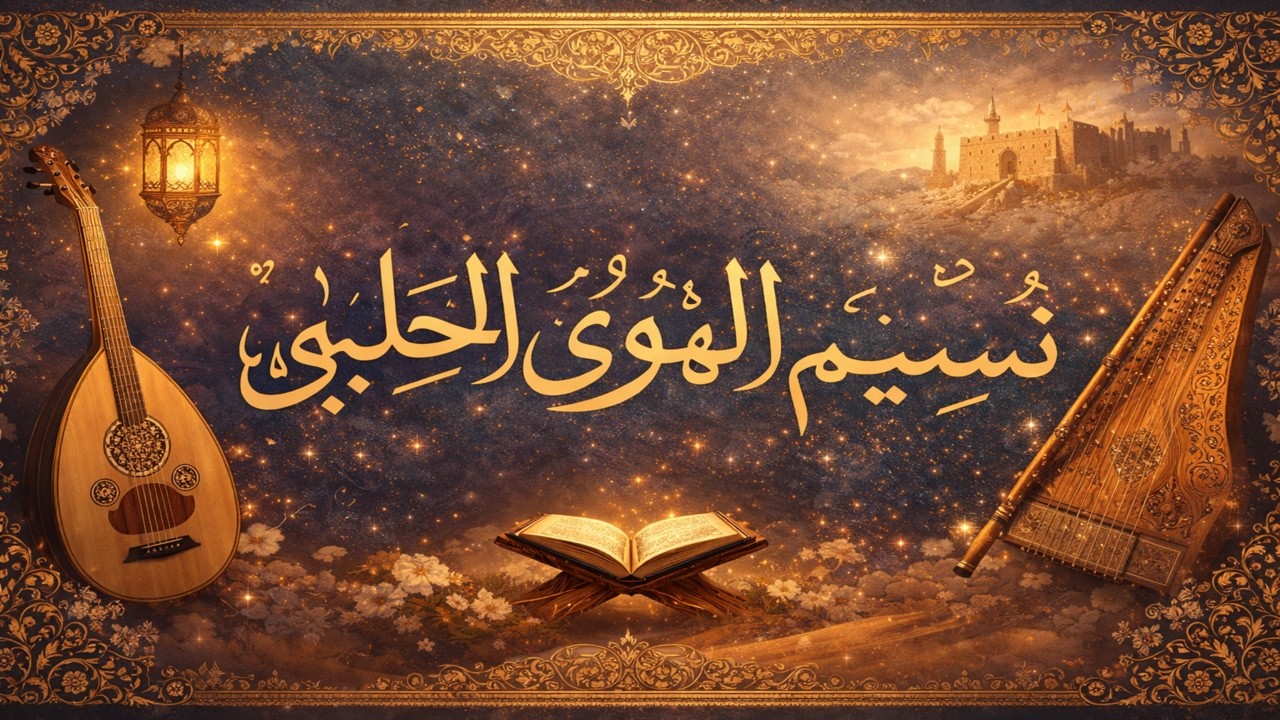 موشَّح: نَسِيمُ الهَوَى الحَلَبِيّ - جديد 2026 - طرب سوري