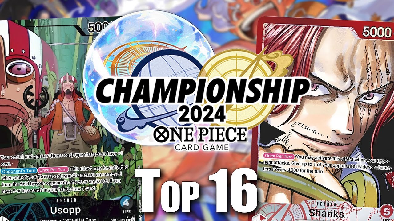 [OP010] OP10 Usopp vs. OP09 Shanks || Tokyo Area 2 Wave 2 Top 16 || One Piece Trading Card Game