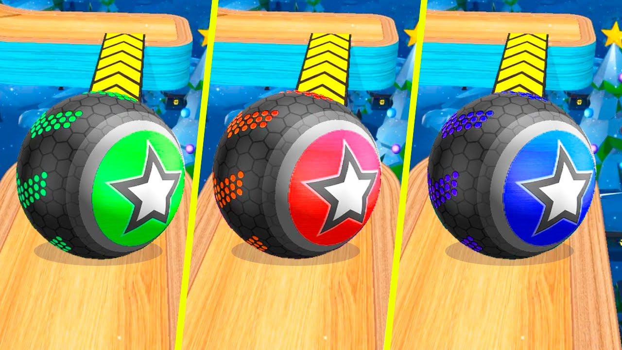 Going Balls - 3 Color Balls SpeedRun - Which Ball Will Fall Last? Race-149