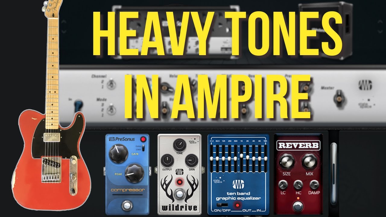 How to Get Metal Tones Using Studio One Ampire High Density Packs