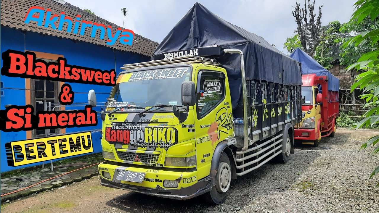Mampir ke rumah mas eko wahyudi || truk blacksweet