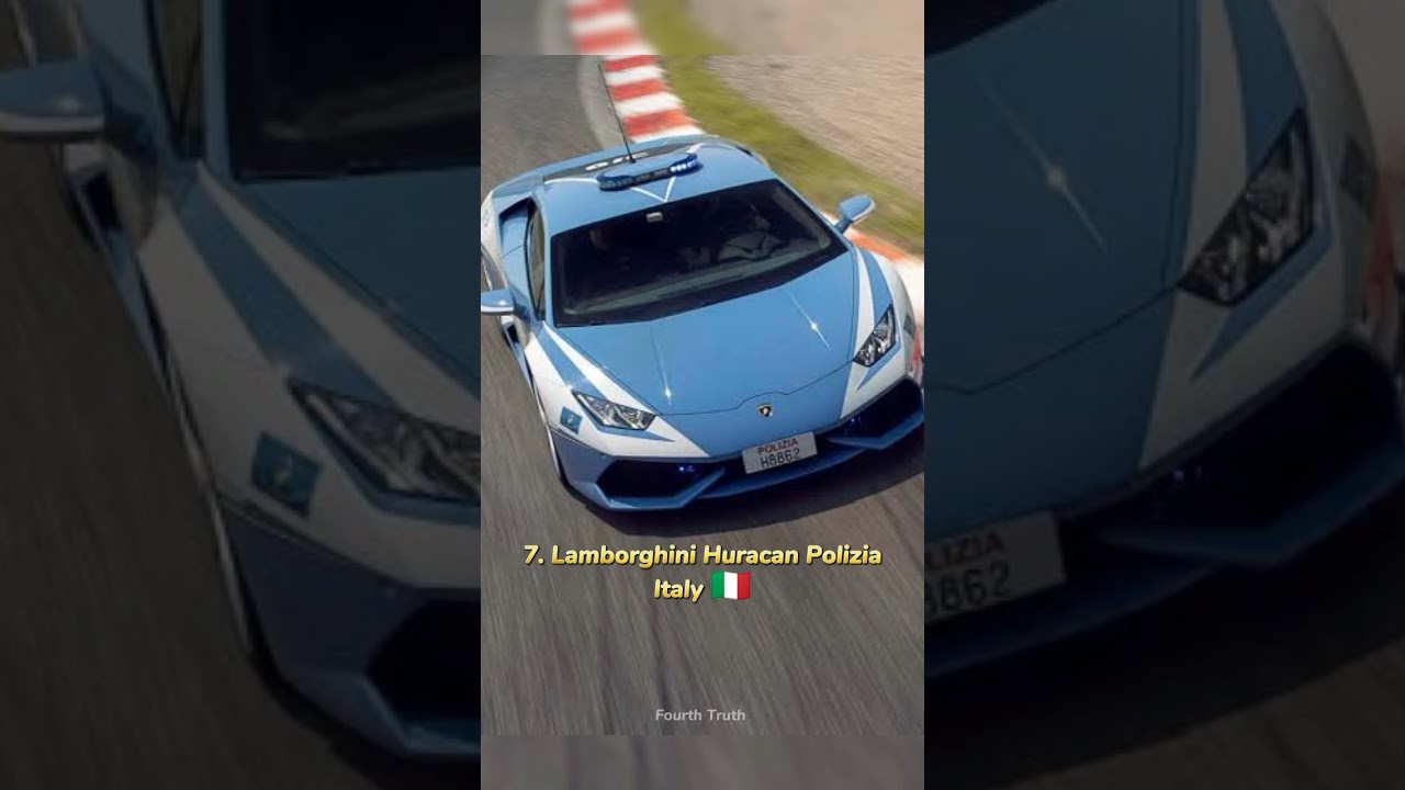 TOP 10 BEST POLICE CAR OF DIFFERENT COUNTRIES | #shorts #top10 #police #car