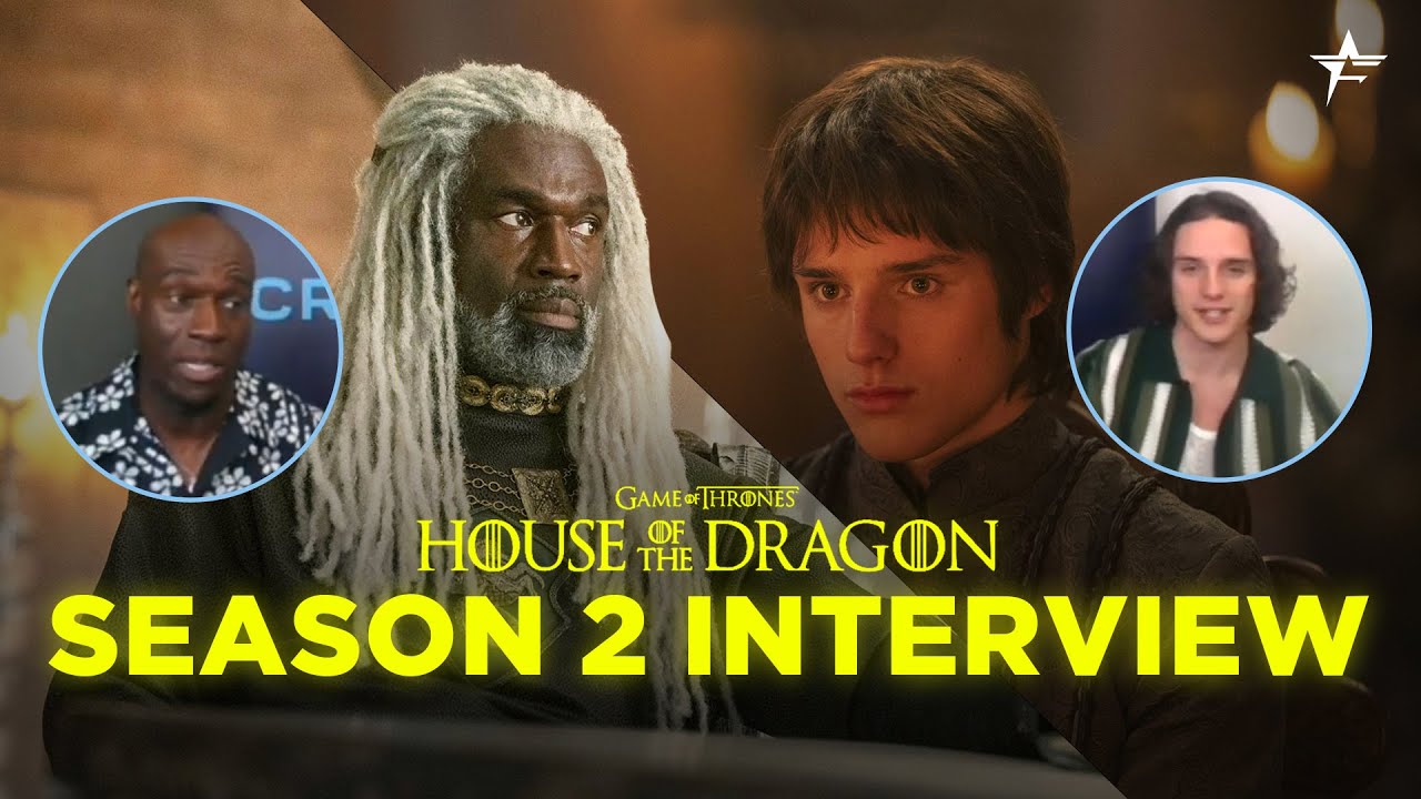 House of the Dragon Stars Steve Toussaint & Harry Collett Reveal Their Character Inspirations