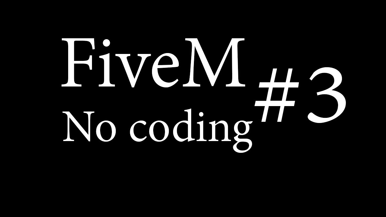 FiveM no Coding 3 - ติดตั้งระบบลงทะเบียนและระบบสกิน แบบไม่เขียนโค้ด