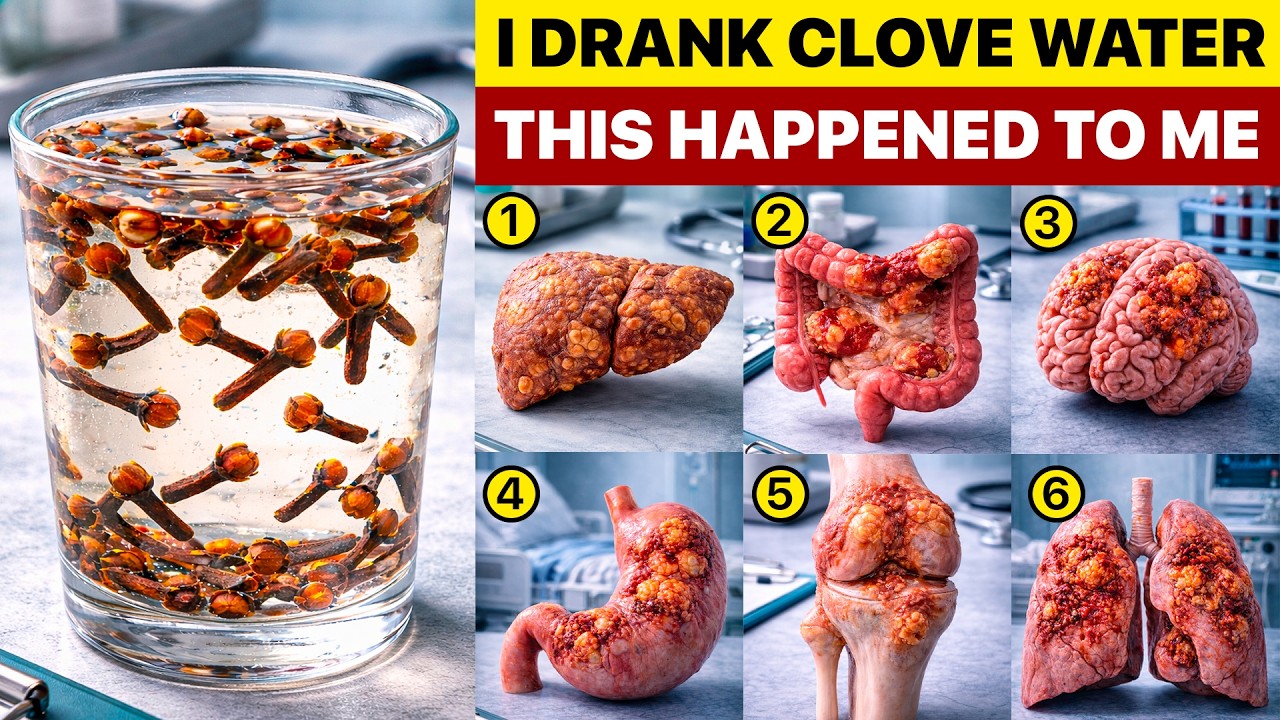I DRANK CLOVE WATER for 7 days&hellip; I was not ready for WHAT HAPPENED TO MY BODY