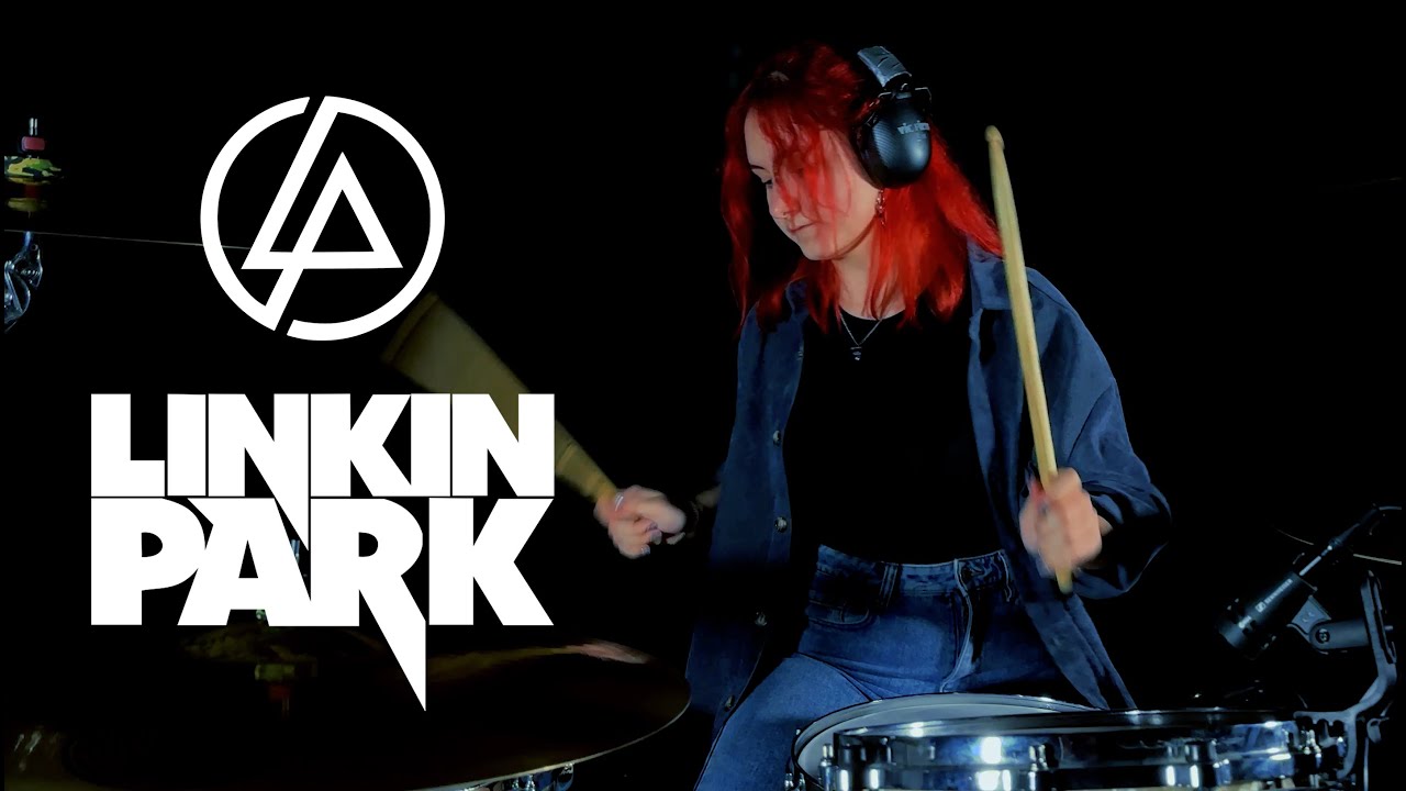 Linkin Park &minus; Somewhere I Belong (drum cover by Anna Nikolaeva)