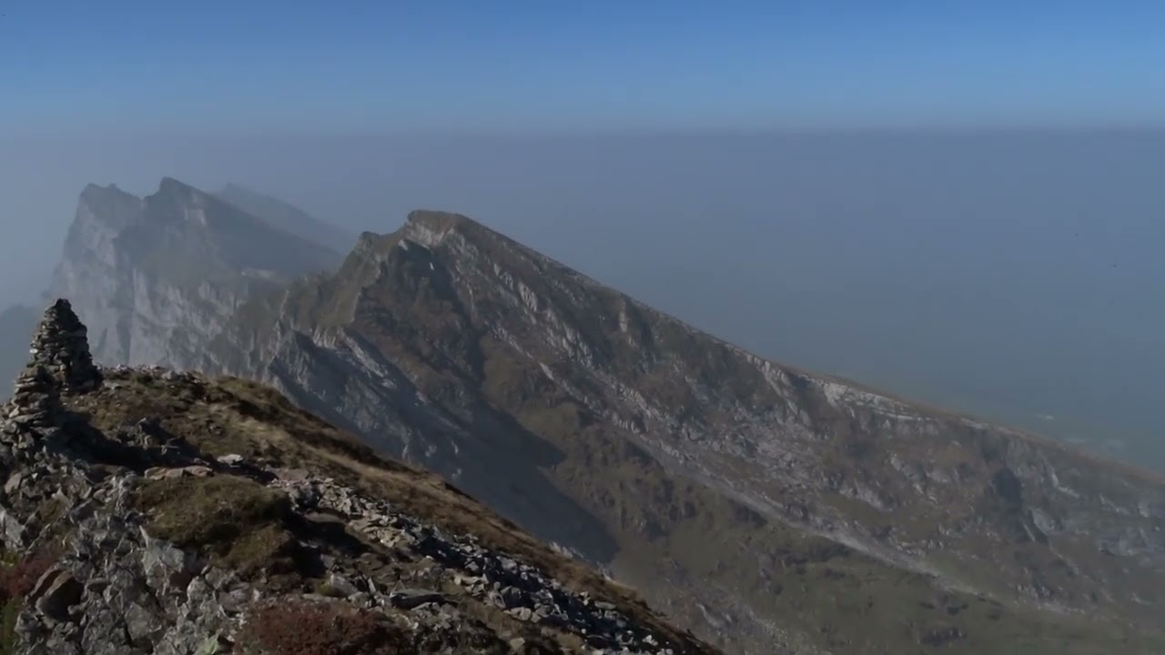 Rundblick vom Churfirsten Fr&uuml;msel