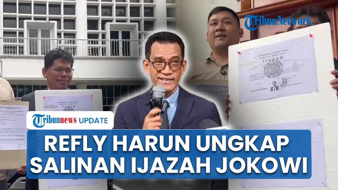 Refly Harun Ungkap Salinan Ijazah Jokowi di KPU Sesuai dengan Penelitian Roy Suryo dan Tim