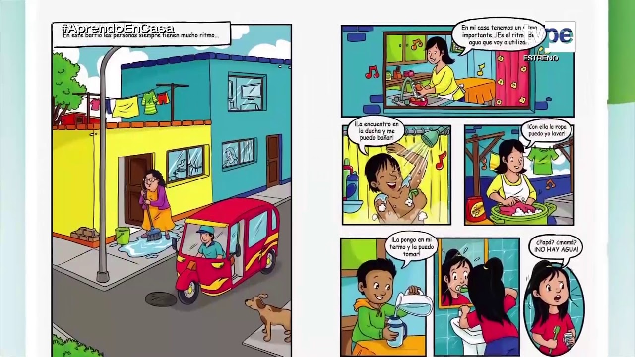 Aprendo En Casa - Secundaria - Las historietas