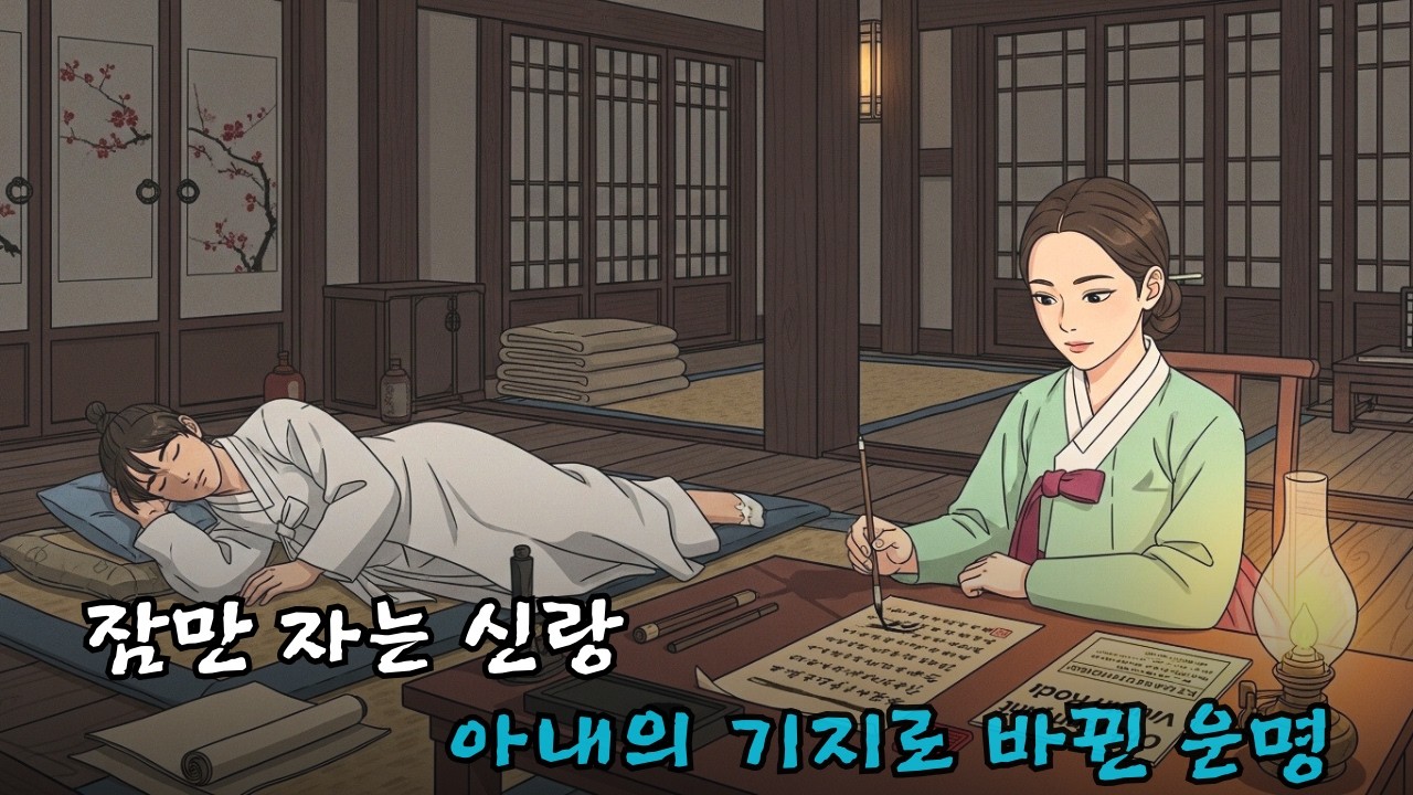 잠만 자는 신랑, 아내의 기지로 바뀐 운명 / 조선이야기 / 민담 / 오디오북