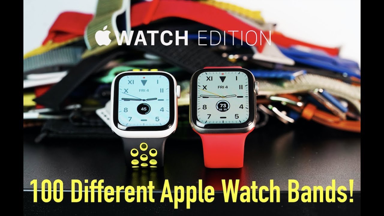 Apple Watch Edition - Series 5 Titanium & Ceramic Except With 100 Different Authentic Watch Bands!