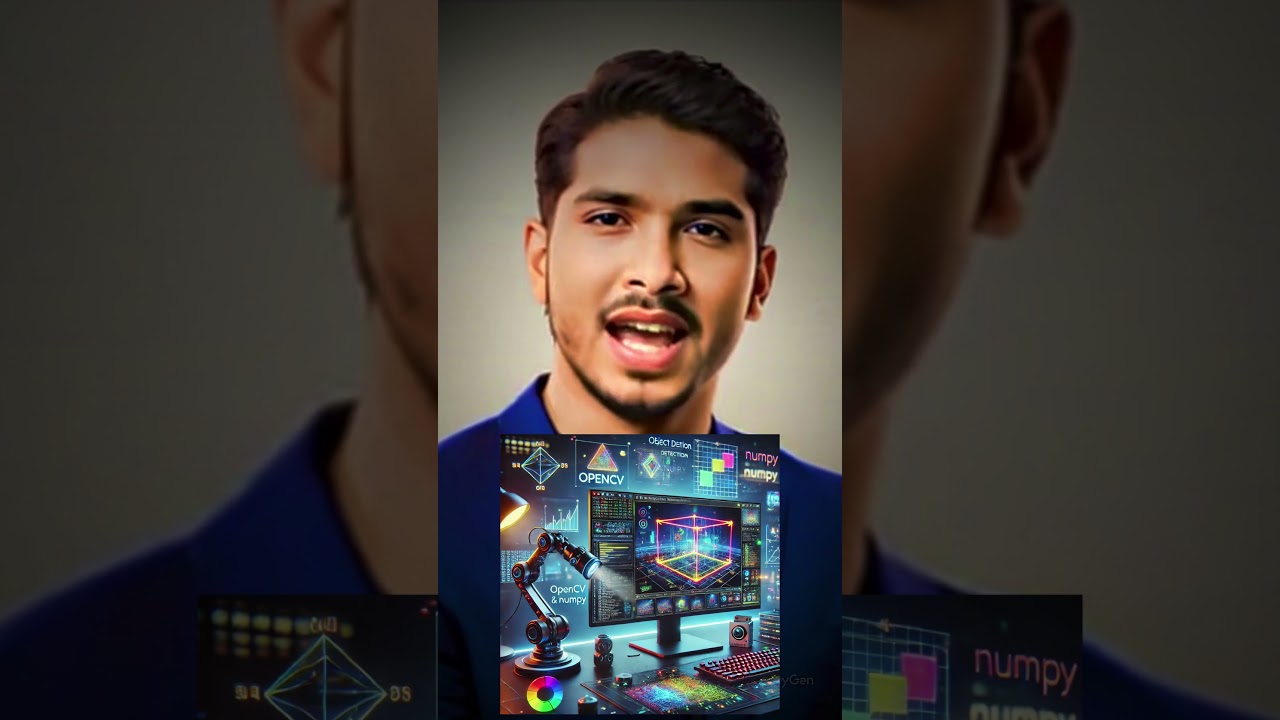 Real-Time Object Detection with #YOLOv3 | AI-Powered Vision in Action! Explanation #ai #ml #python