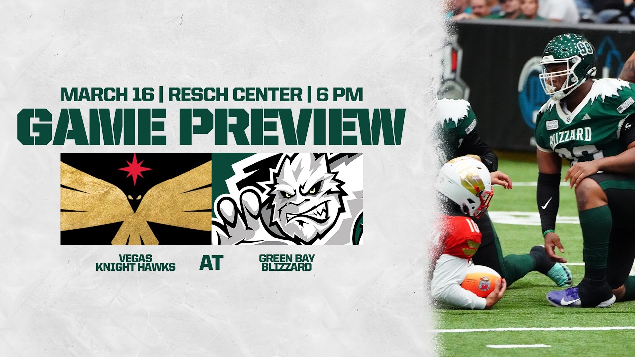 Game Preview | Vegas Knight Hawks at Green Bay Blizzard