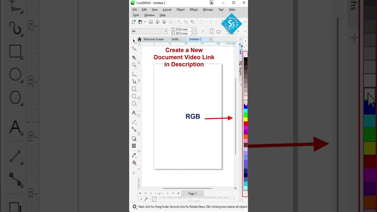 CMYK Settings in CorelDRAW Tamil
