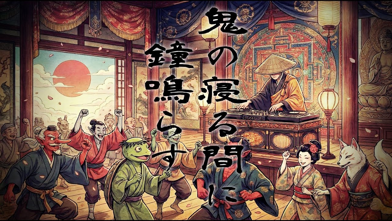 MV - 鬼の寝る間に鐘鳴らす / FunkyBap The Black Cat