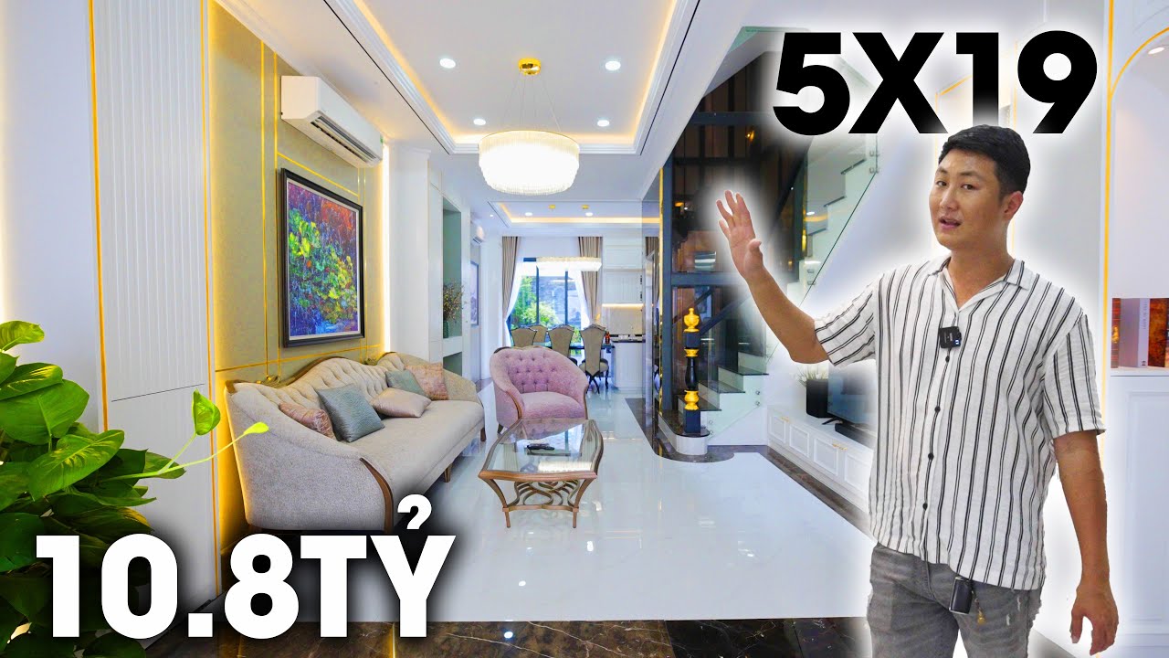 Bán nhà Nhà Bè | 5x19 + Thang máy Thiết kế Tân Cổ Điển 