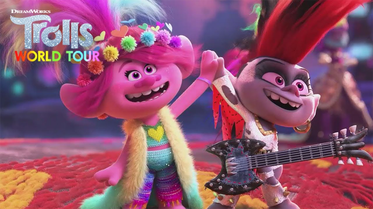 Poppy Learns the Power of Rock and Roll! 🤘 | Trolls World Tour | All Songs | Tiny Tunes
