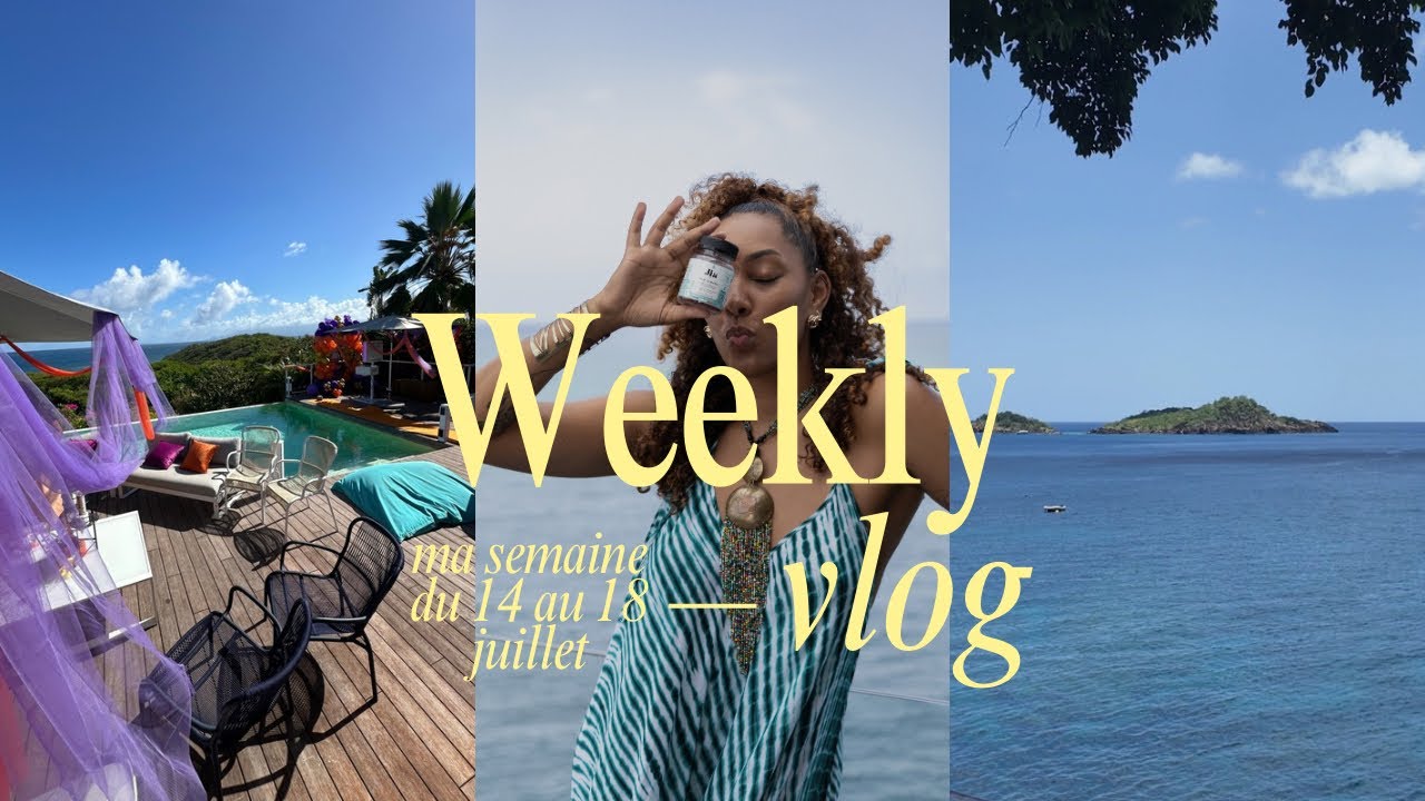 WEEKLY VLOG | Vie de créatrice de contenu : semaine plus posée, tournage & préparation