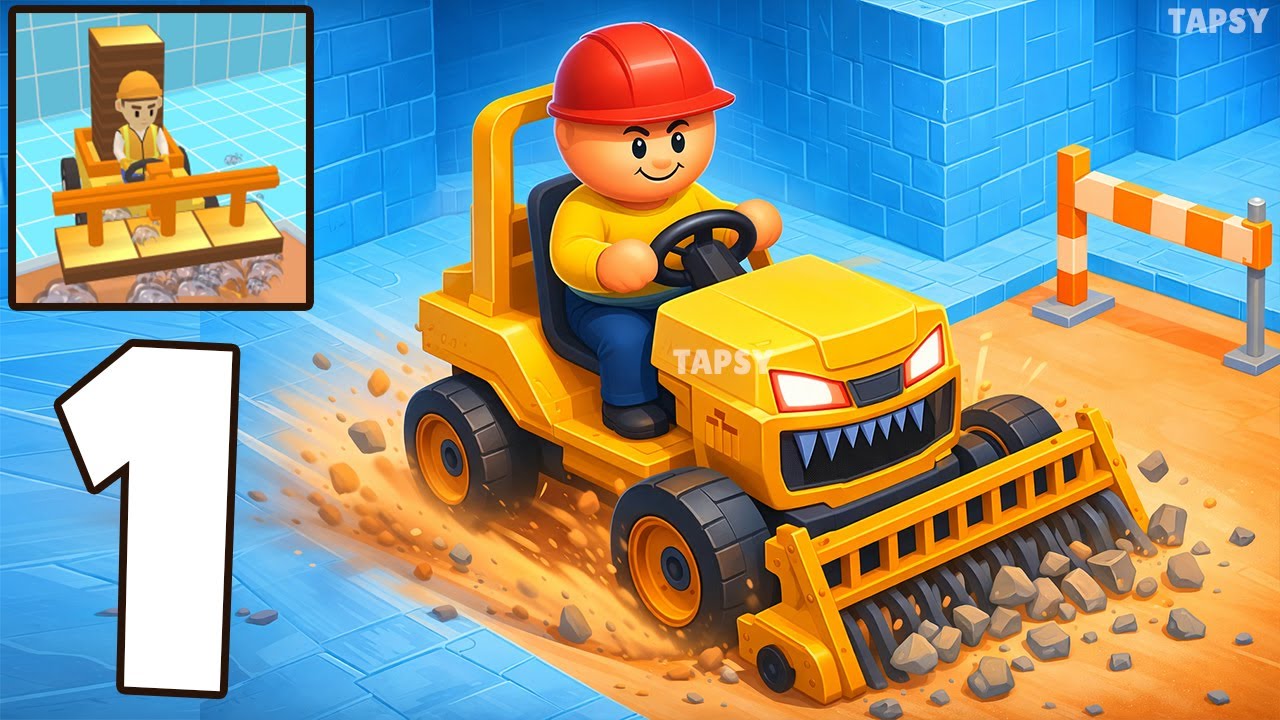 🔥Tile Stamper Gameplay Walkthrough Part 1 – Perfect Stamps & Clean Boards (Android,iOS)