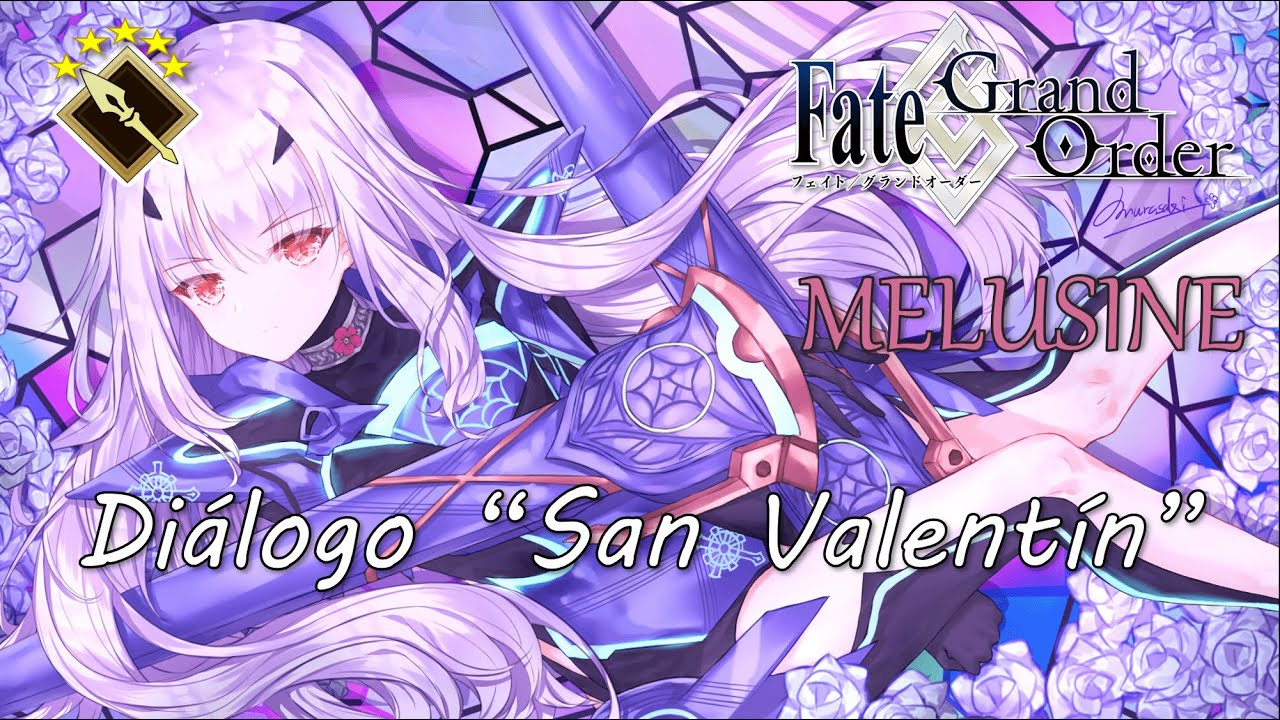 [FGO] Melusine diálogo de San Valentín [Fate Grand Order][Sub_Español]