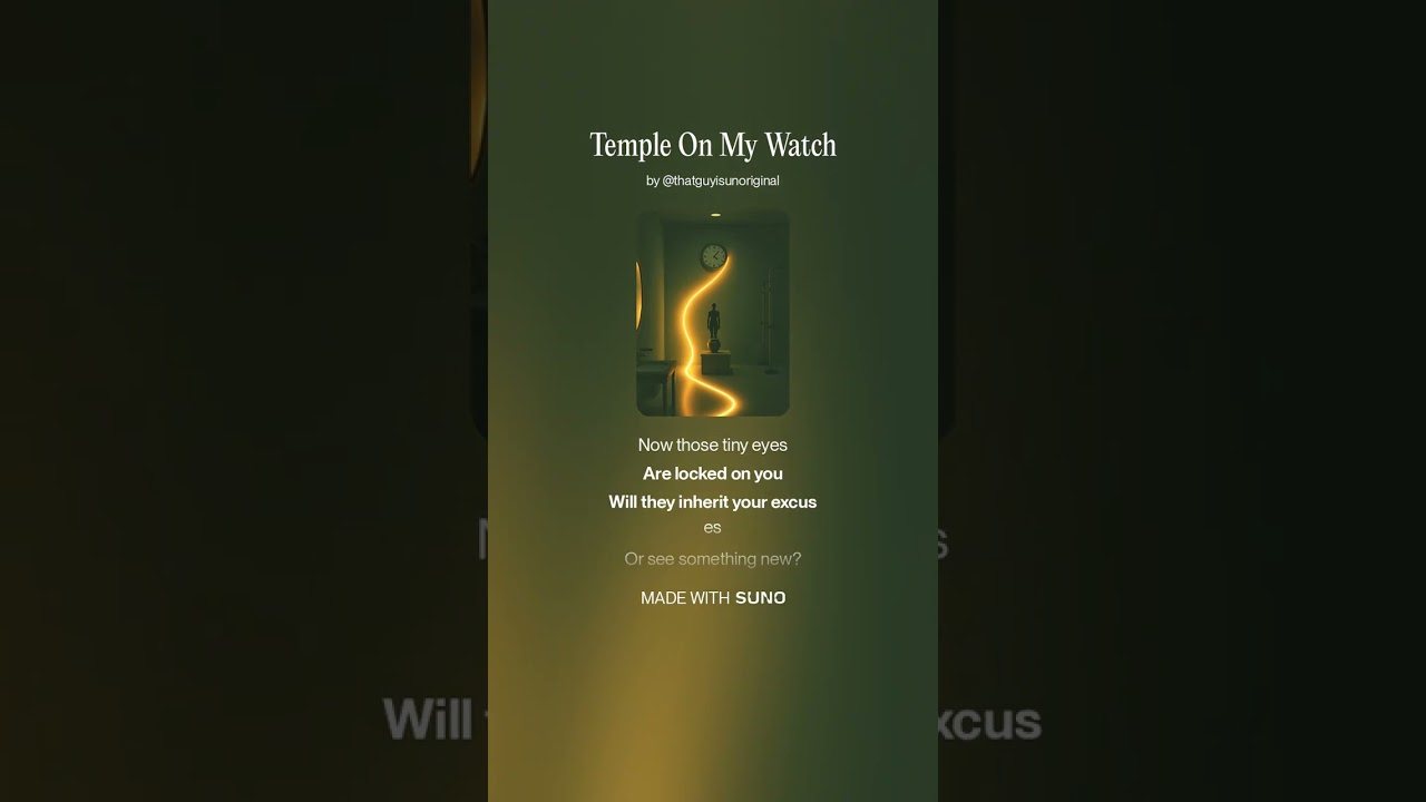 Temple On My Watch