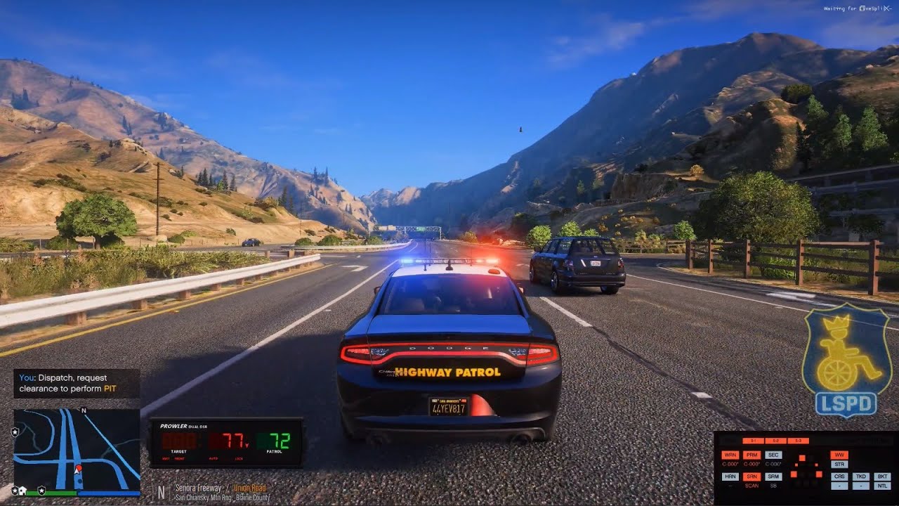[NO COMMENTARY] GTA V LSPDFR – SUSPECT RESISTS ARREST! – SAHP Patrol (Realistic Bodycam)