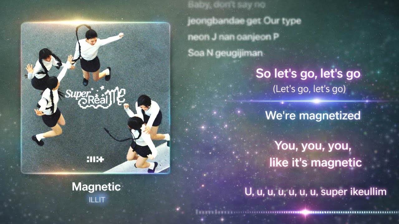 ILLIT - Magnetic (Lyrics)