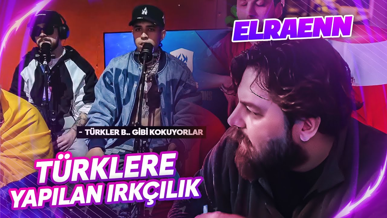 Elraenn Türklere Yapılan Irkçılık Hakkında Tepki Gösteriyor | Türkiye - İspanya Maçı Tüm Goller