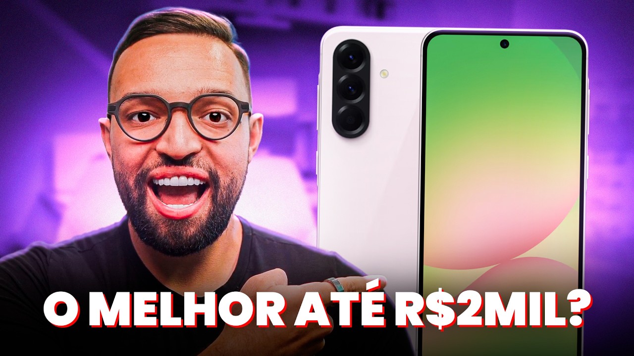 Galaxy A56 é o MELHOR smartphone pra comprar até R$1999?!