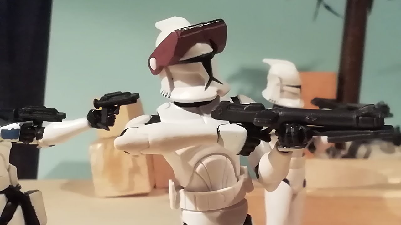 Clone Wars: Trouble on Saleucami Stop Motion