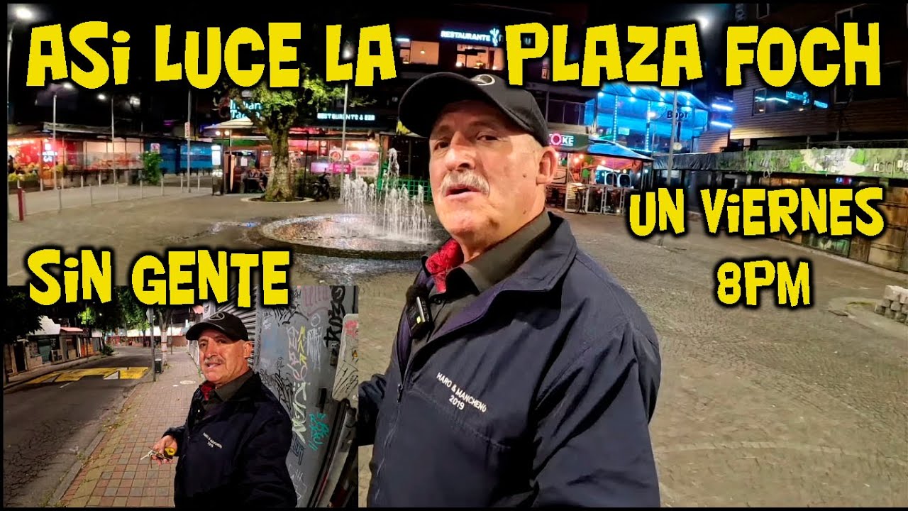 MALESTAR Y FRUSTRACIÓN  SE SIENTE EN LA PLAZA FOCH NO HAY  SEGURIDAD  DE LA POLICÍA