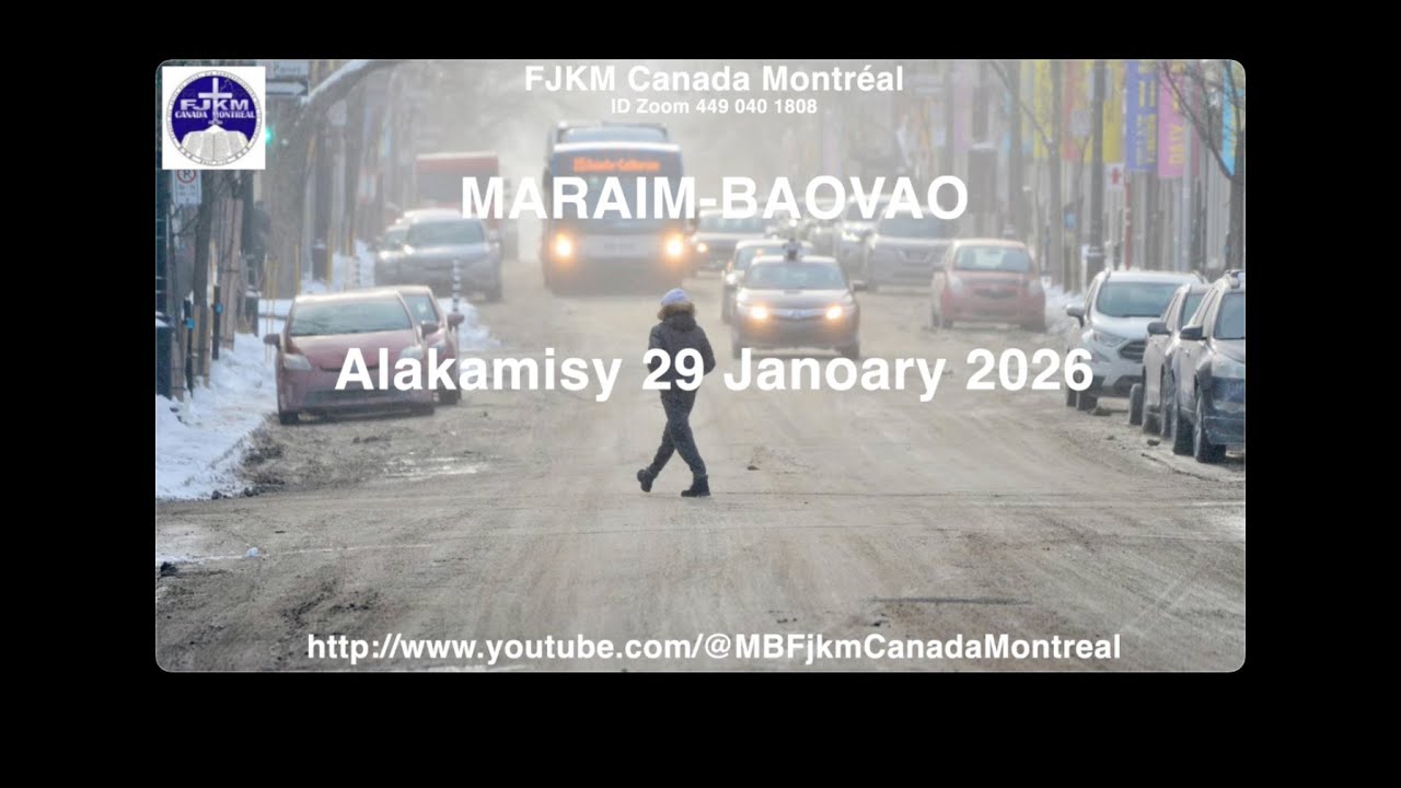 Jeudi 29 Janoary 2026