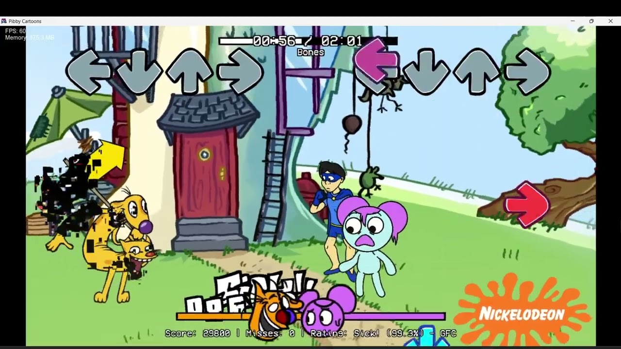 FNF Pibby Cartoons Demo V2: Bones