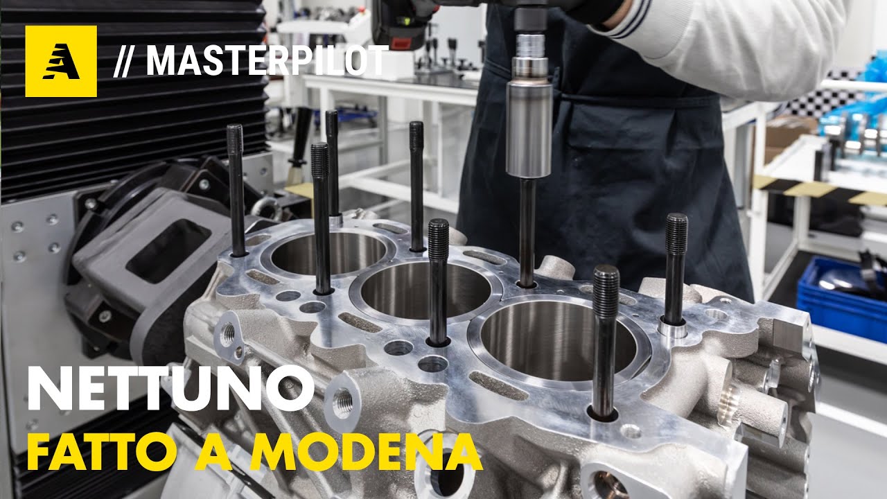 Maserati NETTUNO ENGINE LAB | 3.0 V6 da 630 CV per la MC20