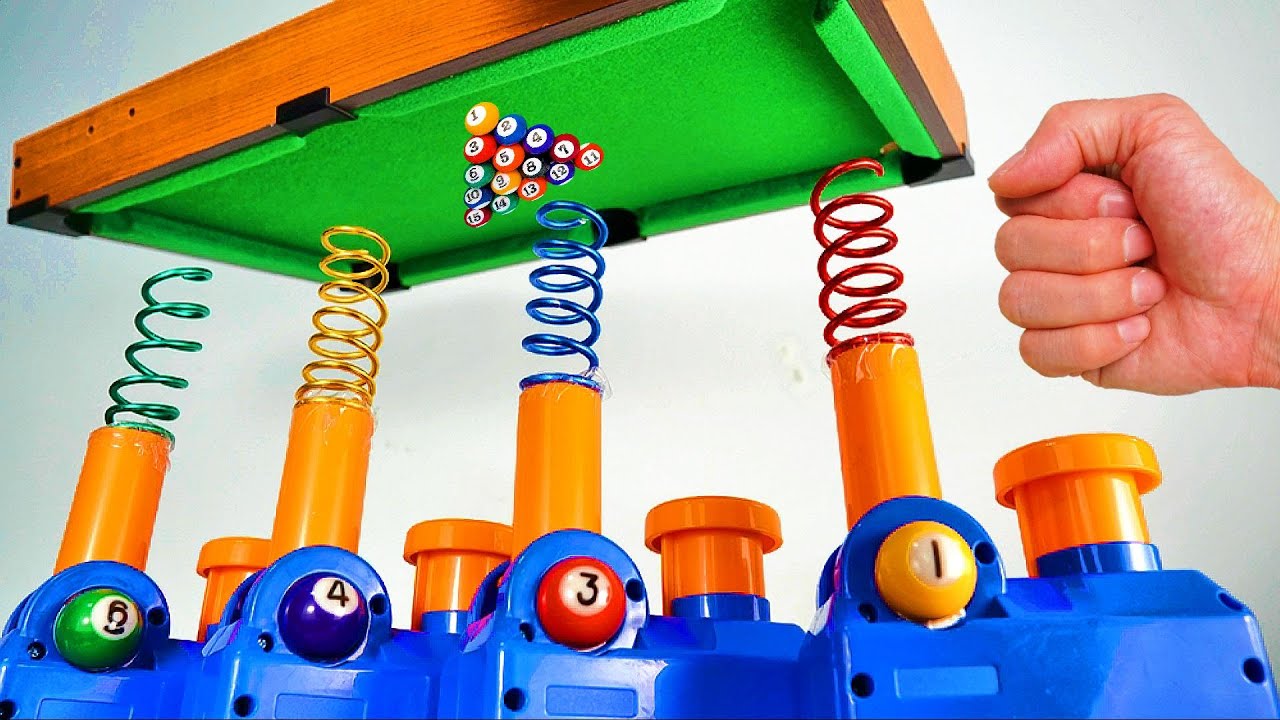 Iron Tube Marble Run Race ASMR # 5 ☆ Ain't No Billiard Table High Enough ☆ Creative Healing Sound