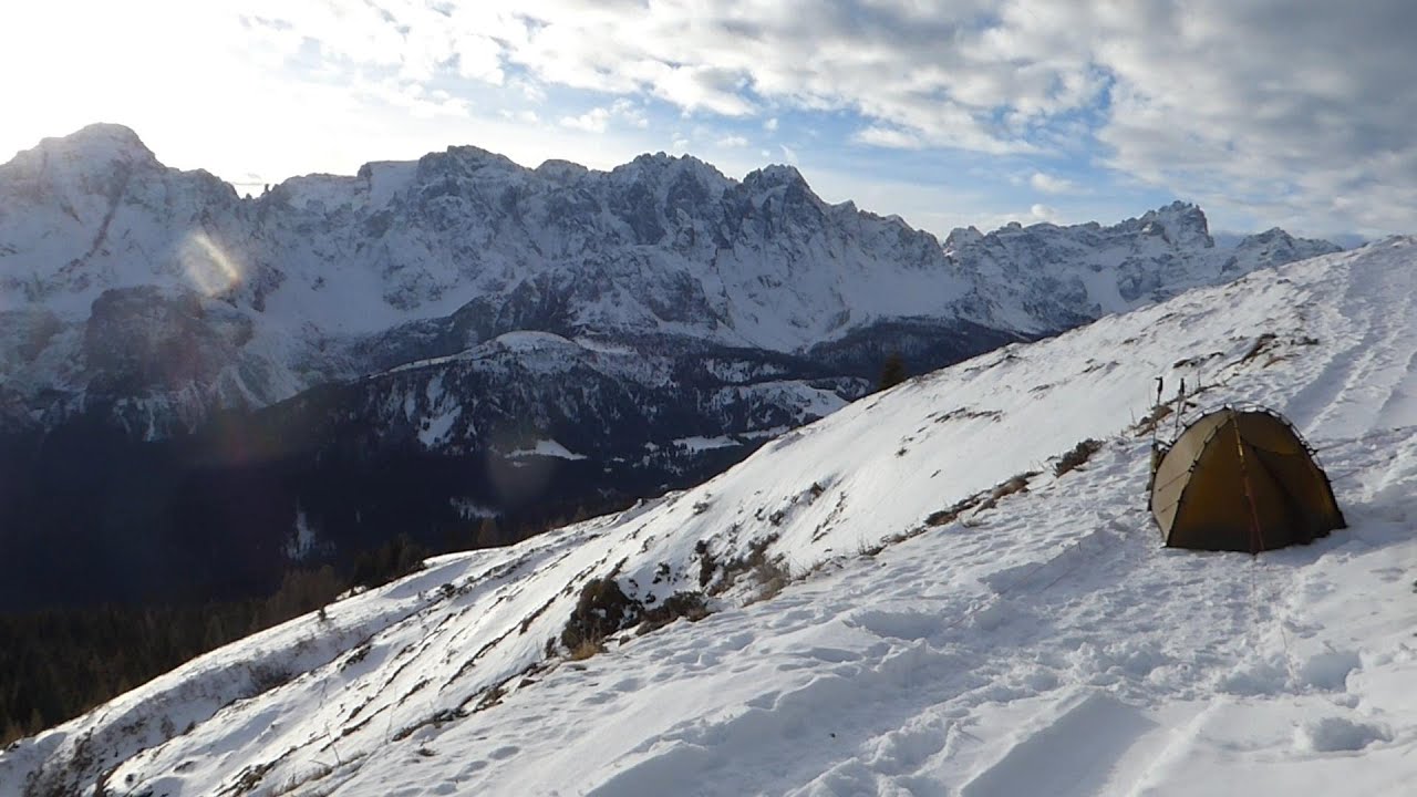 Col Quaterna Winter Wild Camping 1 | Carnic Alps - Italy | 12 December 2023