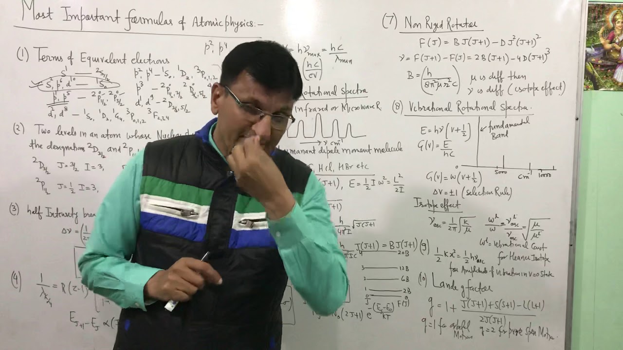 Most important formulas from Atomic physics-1