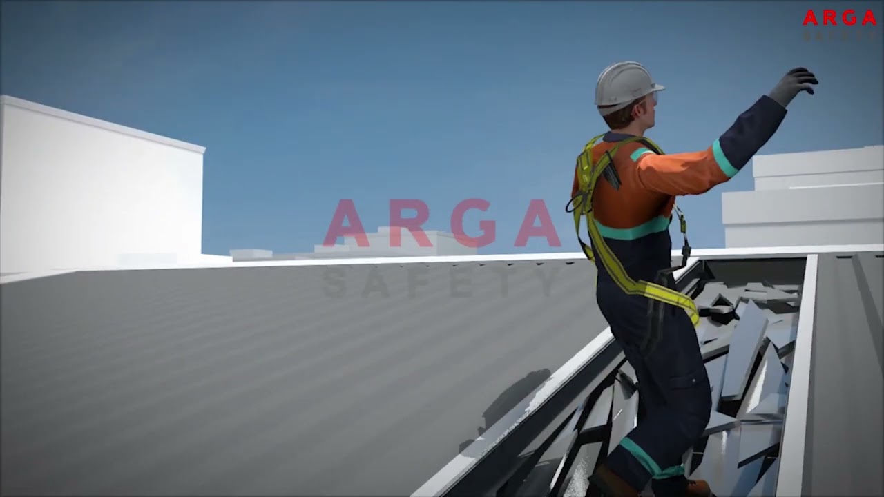 WHAT IS HORIZONTAL LIFELINE ? 3D ANIMATION