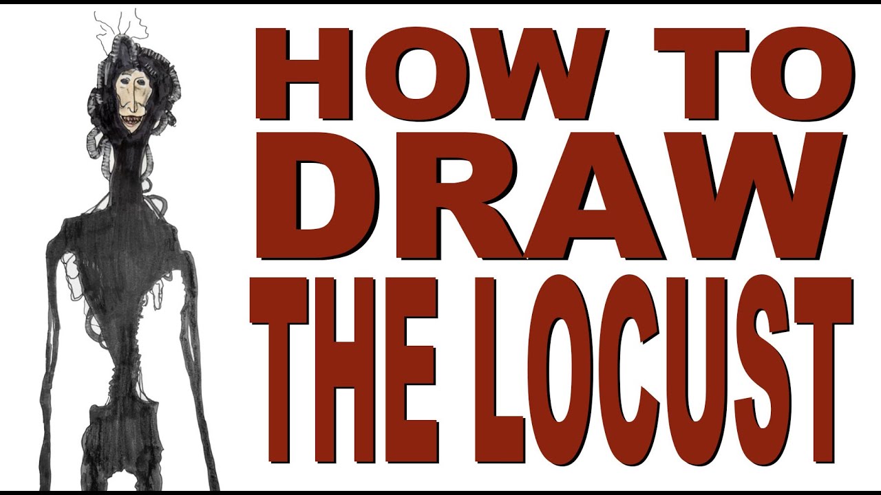 How to draw The Locust (Dr. Nowhere)