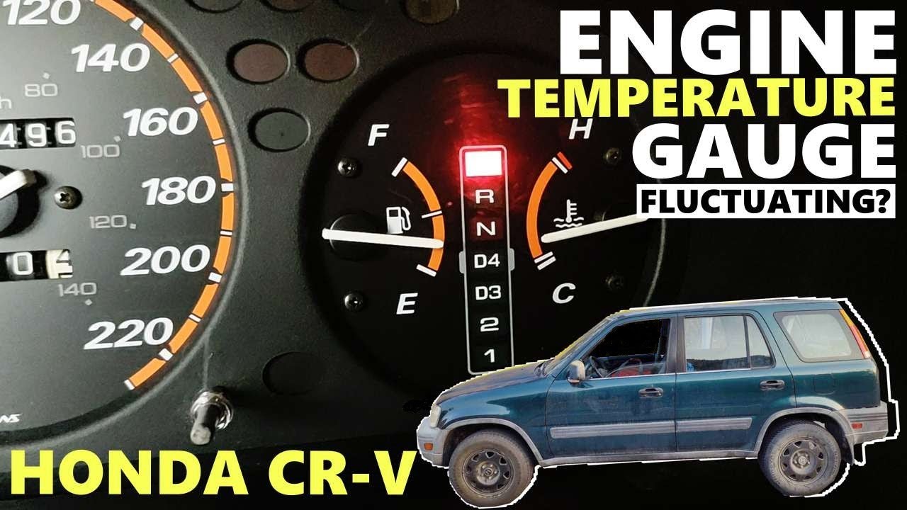 97-01 Honda CR-V FLUCTUATING Engine Coolant Temperature Gauge? Easy Diagnosis & Repair in 5 Steps!