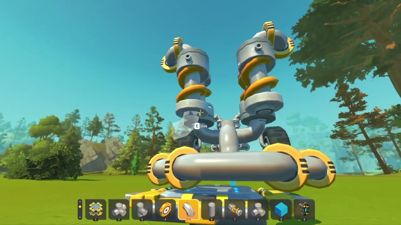 Scrap Mechanic Heavy Load Truck Suspension Tutorial ( Advanced )