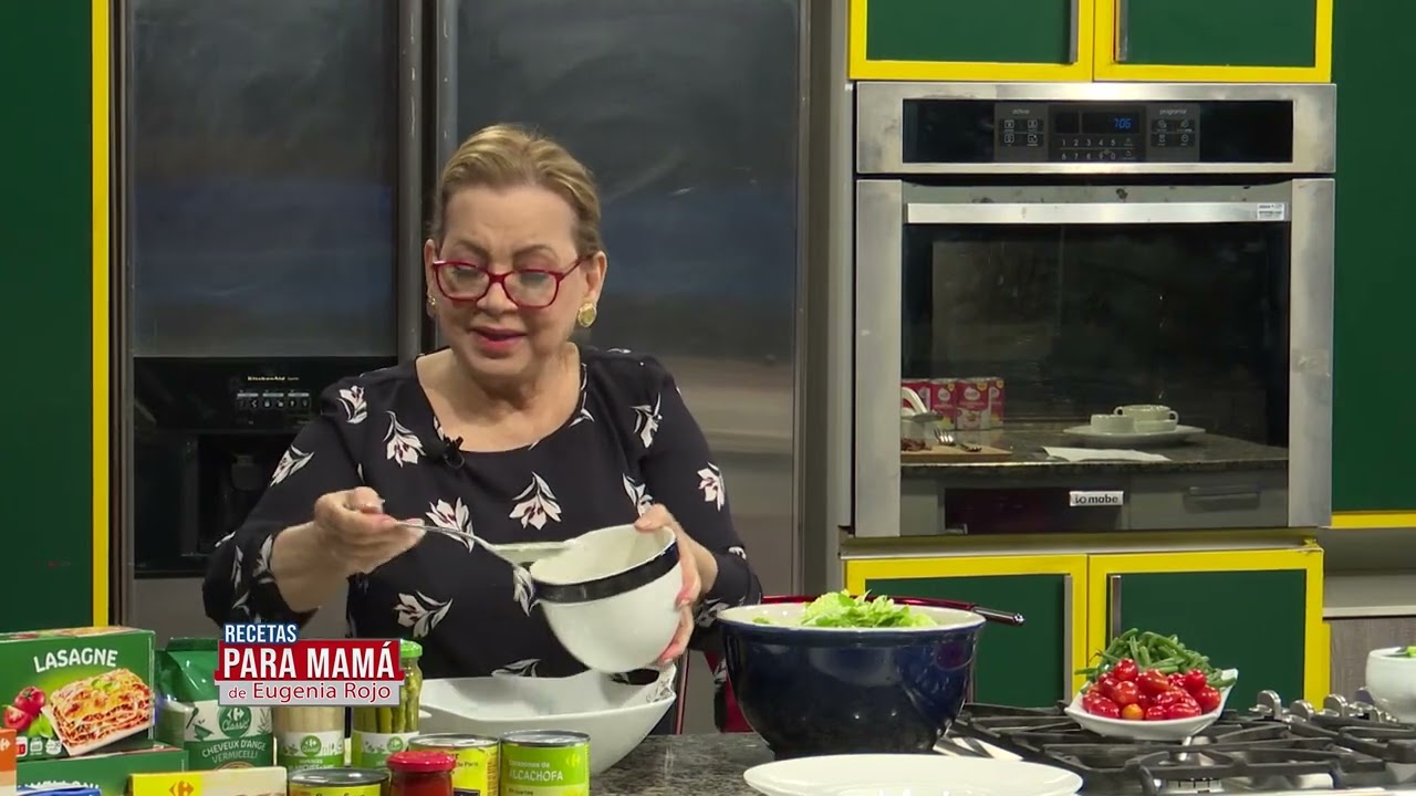Recetas para mamá con Eugenia Rojo - Ensalada de fiesta