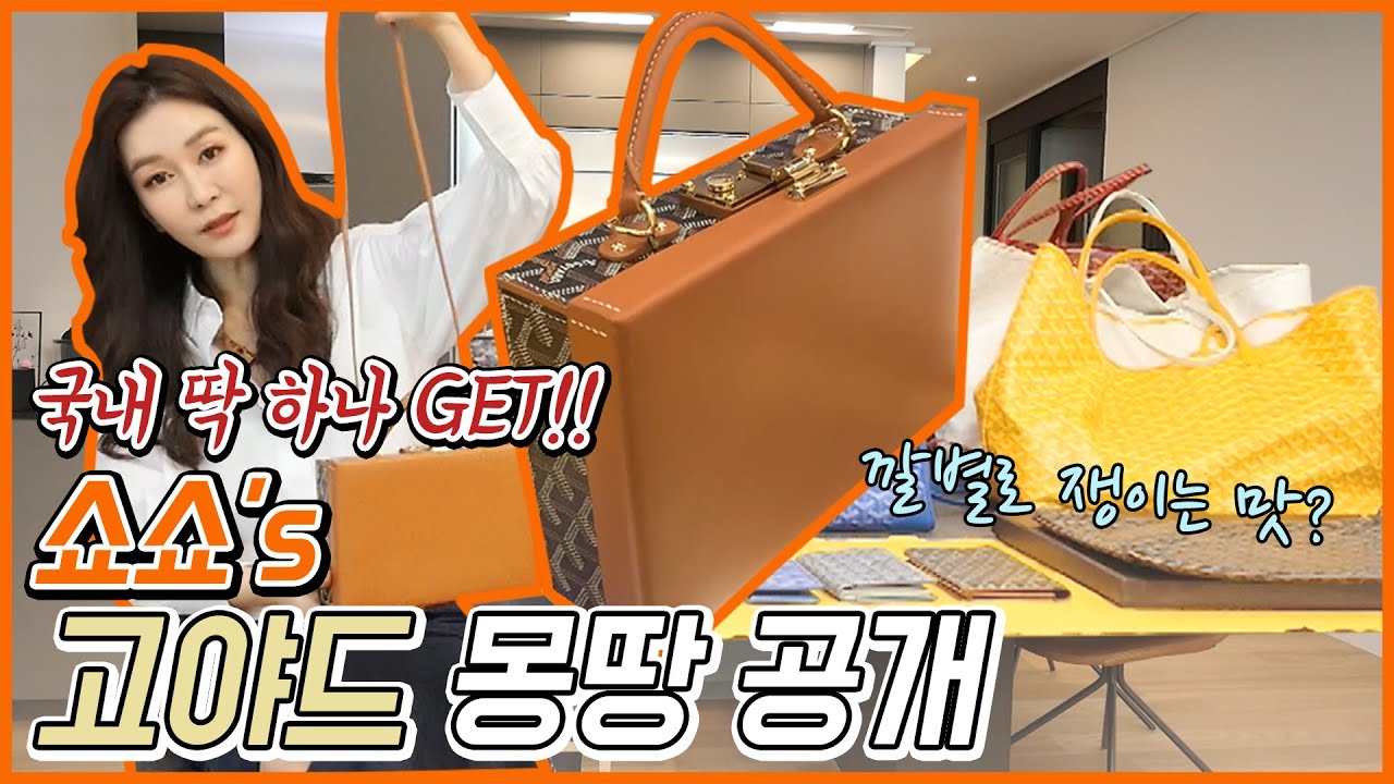 EP24 – 쇼쇼 임세영의 소장품 고야드 가방 대공개! /GOYARD/생루이백/앙주백/사이공백/보스턴백/트렁크백