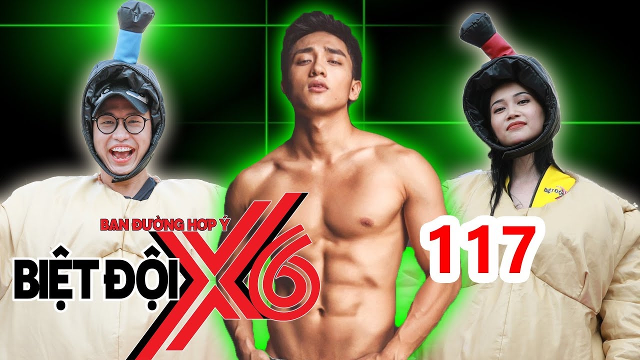 BIỆT ĐỘI X6 | BDX6 #117 | Hữu Vi khoe body 'đấu vật' SUMO c&ugrave;ng Quang Bảo - Sĩ Thanh | 130418 💪