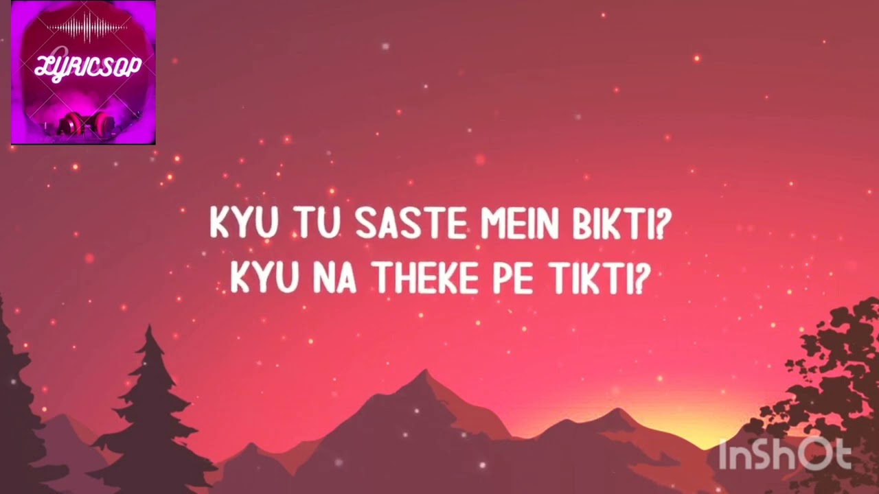 JHAAG- CHAAR DIWAARI (LYRICS)