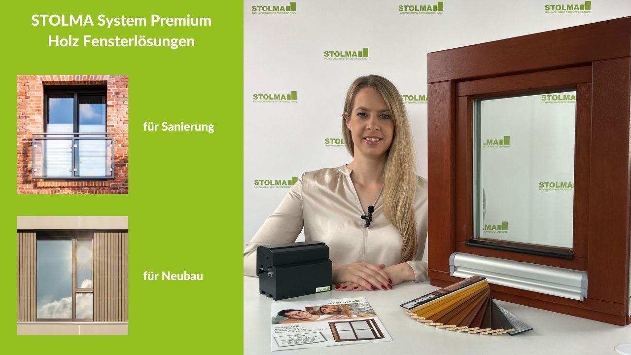 STOLMA System Premium - Holz Fensterlösungen