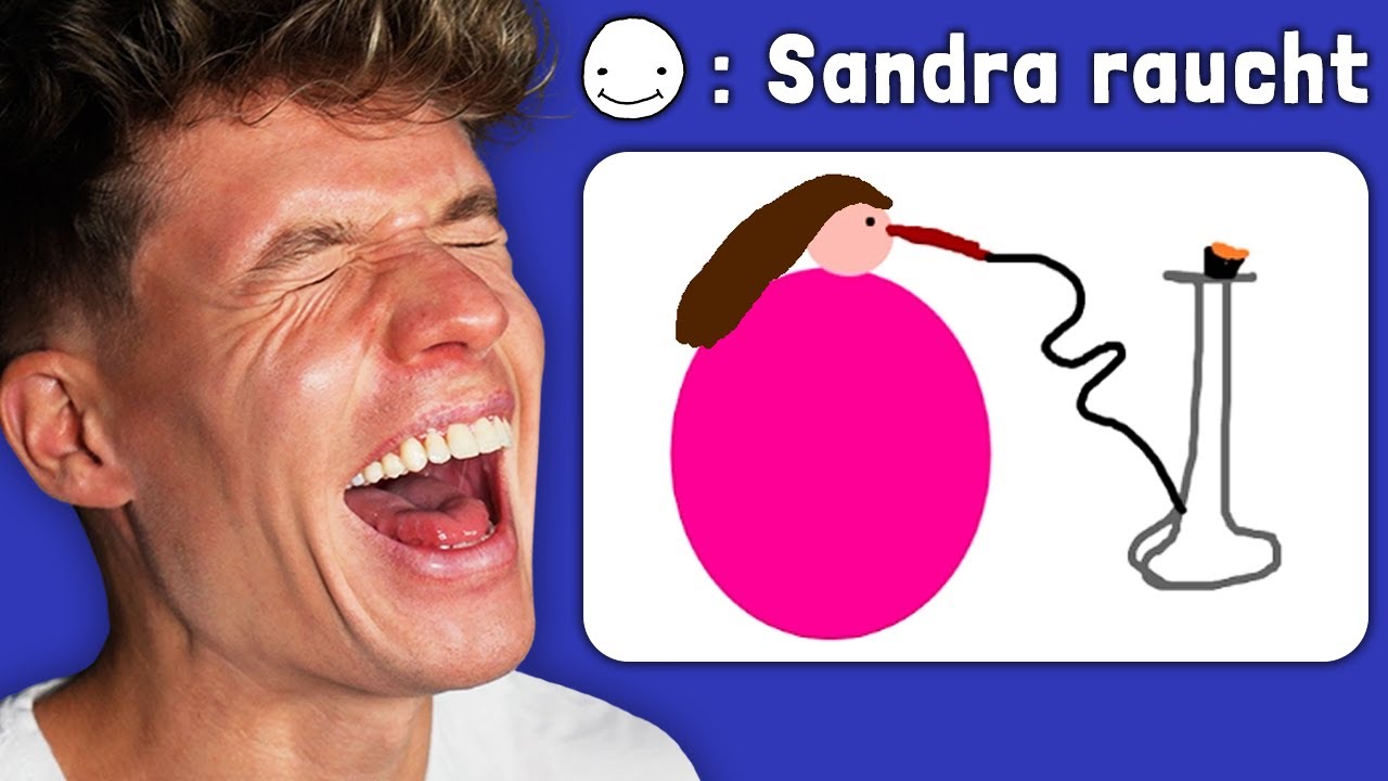 SANDRA MALT KOMPLETT FALSCH 🤣