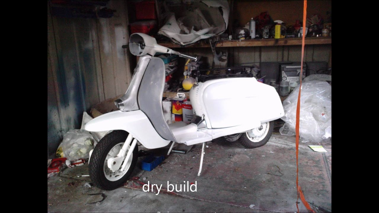 lambretta sx 200 restoration rebuild [spanish]  jet